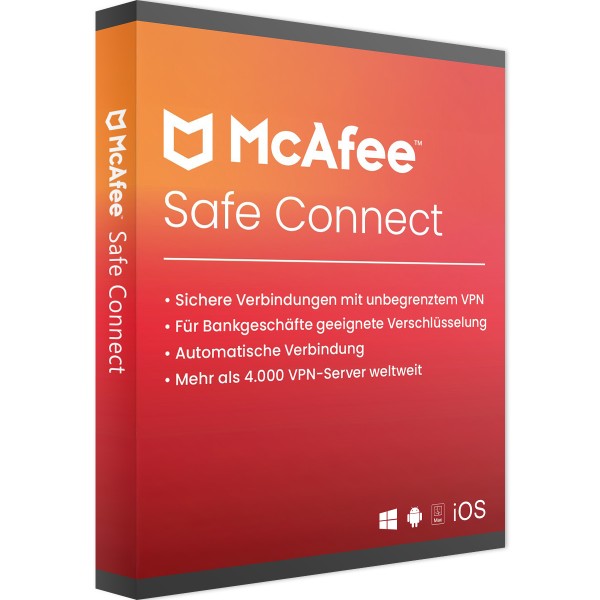 McAfee VPN Safe Connect 2025