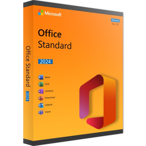 Microsoft Office 2024 Standard | für Windows - Volumenlizenz